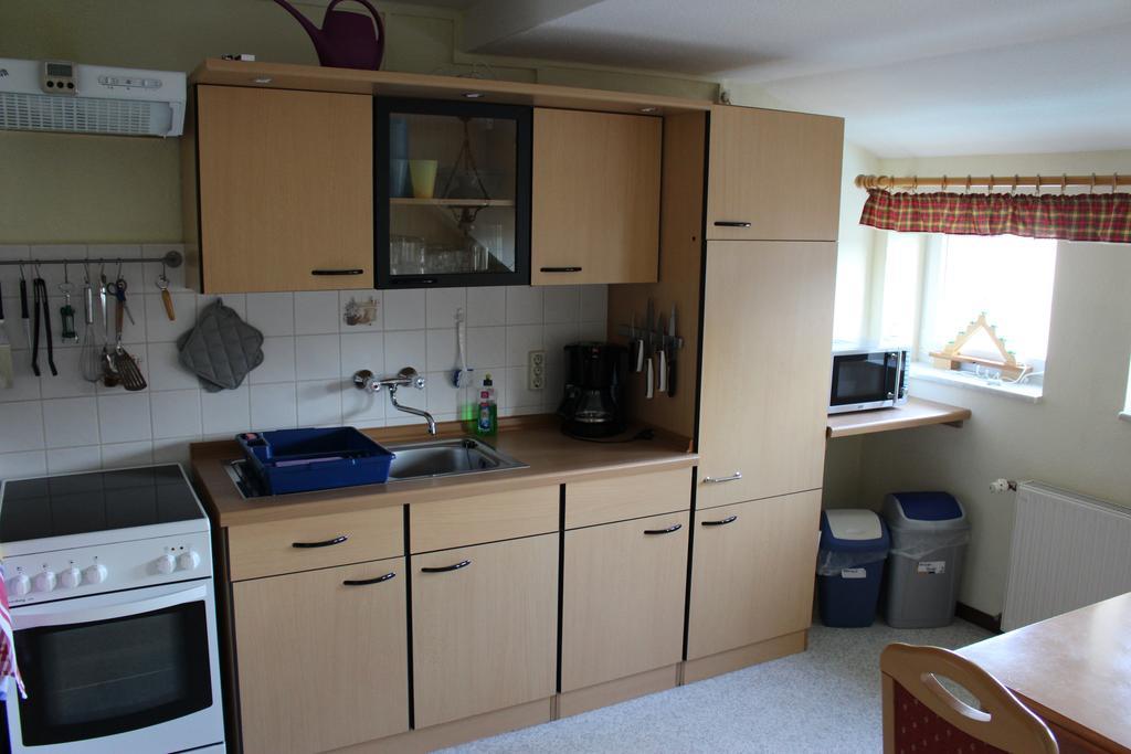 Ferienwohnung Kaufmann Sehma Exterior foto